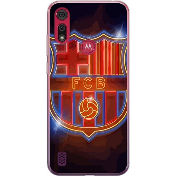 Motorola Moto E6s (2020) Gjennomsiktig deksel FC Barcelona