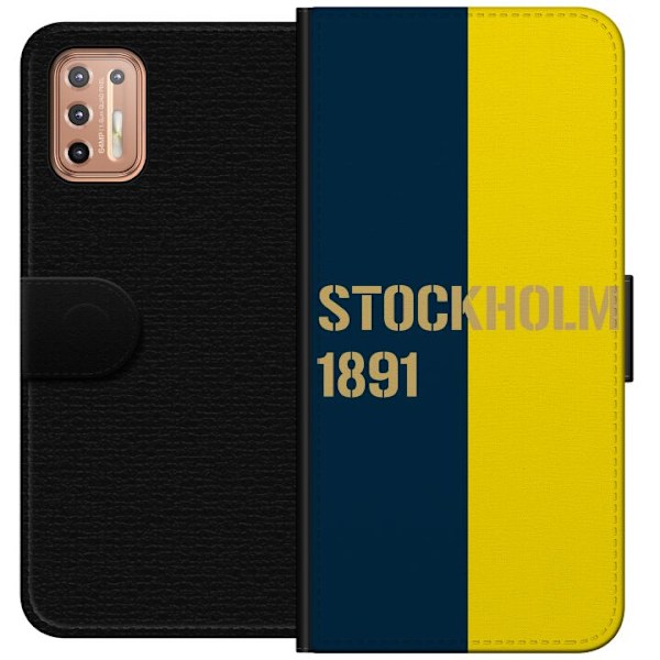 Motorola Moto G9 Plus Plånboksfodral Stockholm 1891