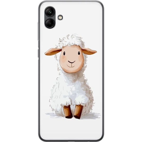 Samsung Galaxy A05 Läpinäkyvä kuori Suloinen Lammas - laste
