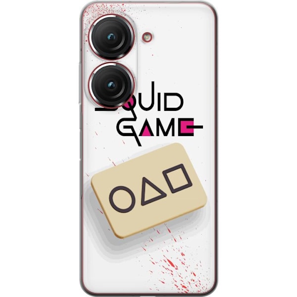 Asus Zenfone 9 Gjennomsiktig deksel Squid Game