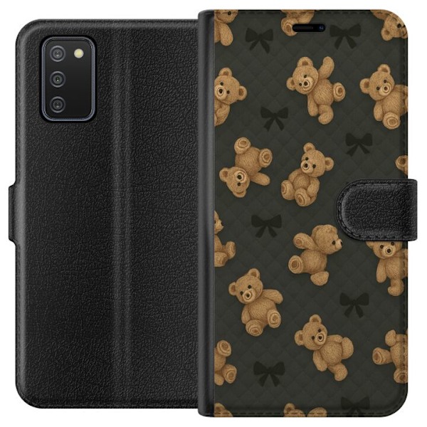 Samsung Galaxy A02s Lompakkokotelo Teddy Halauksia