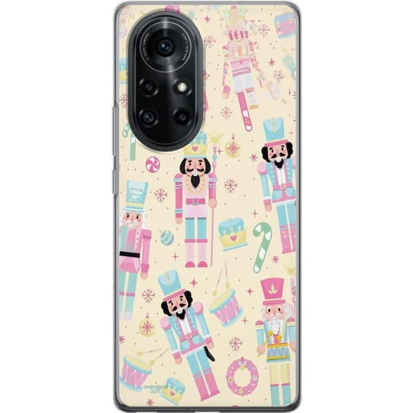 Kompatibelt Mobilskal till Huawei nova 8 Pro Jul rosa
