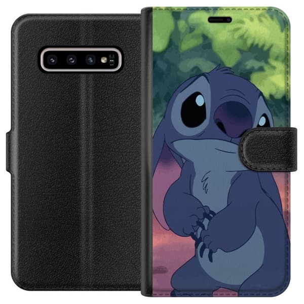Kompatibelt Lommeboketui til Samsung Galaxy S10+ Strikk