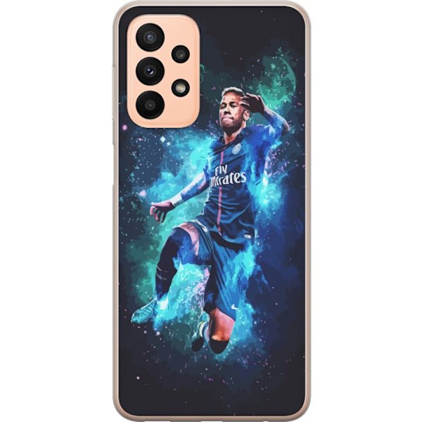 Samsung Galaxy A23 5G Läpinäkyvä kuori Neymar
