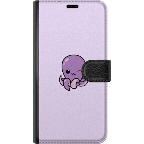 Google Pixel 9 Lommeboketui Purple Octopus