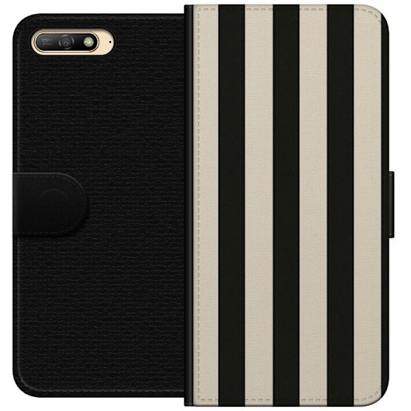 Huawei Y6 (2018) Plånboksfodral Line Flow