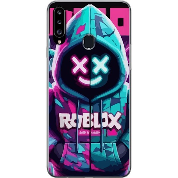 Samsung Galaxy A20s Genomskinligt Skal Roblox