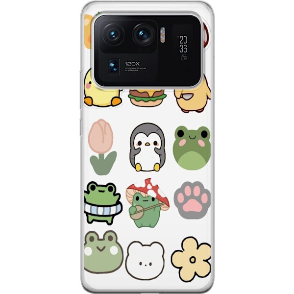 Xiaomi Mi 11 Ultra Gennemsigtig cover Kawaii Friends