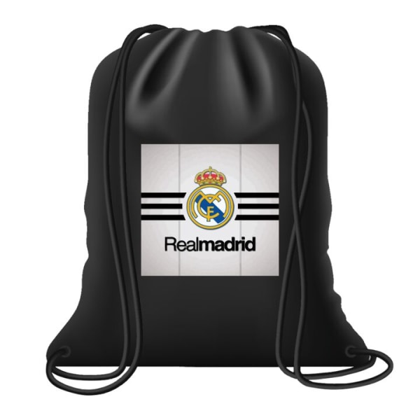 Gymsak Real Madrid svart one size