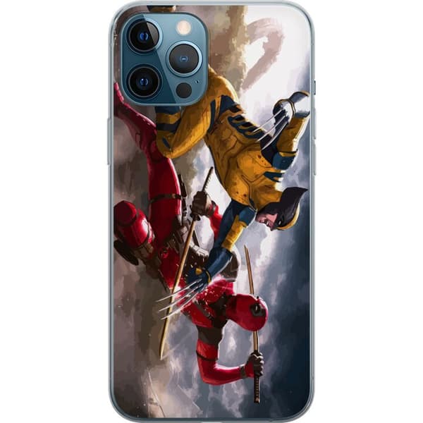Kompatibel Mobilcover til Apple iPhone 12 Pro Max Wolverine Deadpool