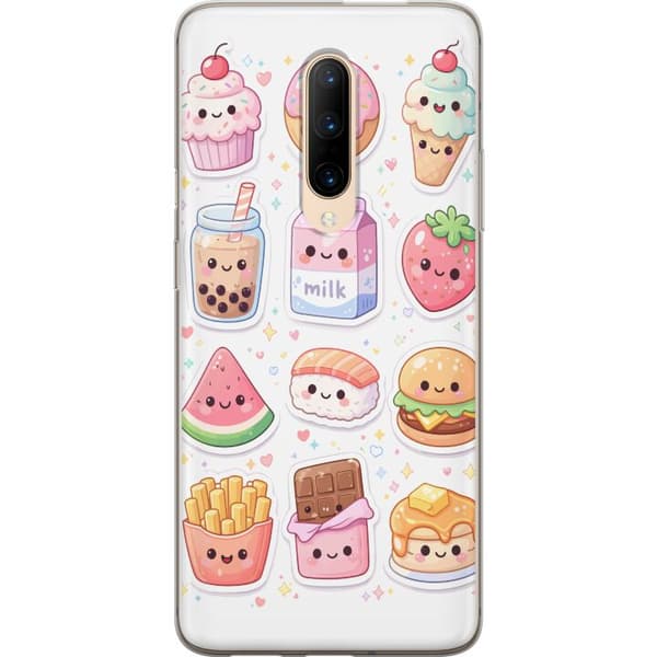 Kompatibelt Mobildeksel til OnePlus 7 Pro pixelmonster grön