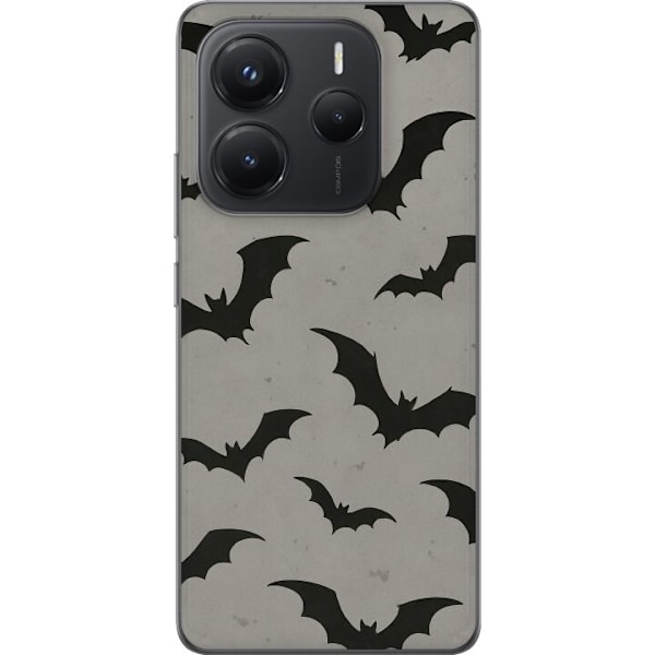 Xiaomi Redmi Note 14 Genomskinligt Skal Flutterprint