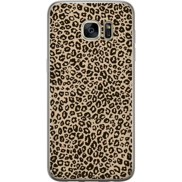 Kompatibelt Mobildeksel til Samsung Galaxy S7 edge Leopardskisse