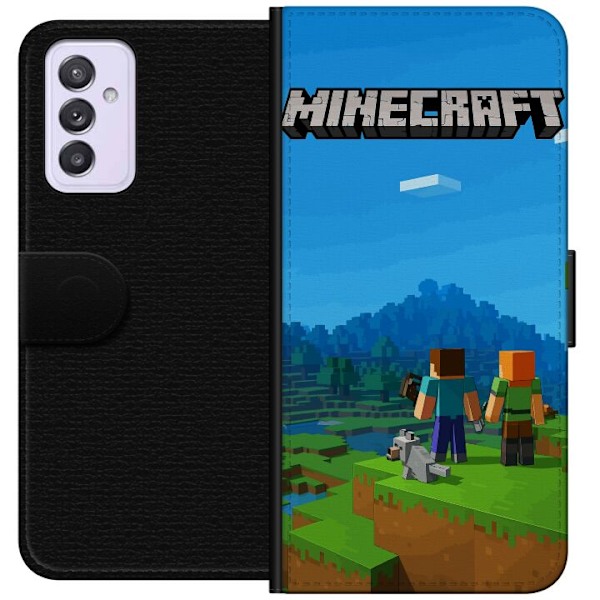 Samsung Galaxy A82 5G Tegnebogsetui Minecraft Key Art