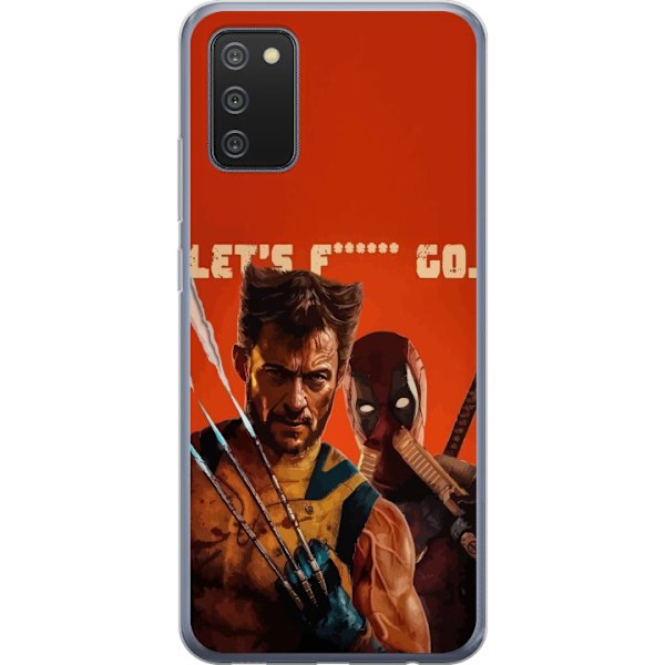 Samsung Galaxy A02s Gjennomsiktig deksel Deadpool & Wolverine