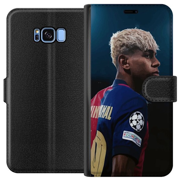 Samsung Galaxy S8 Plånboksfodral Lamine Yamal – Barcelonas