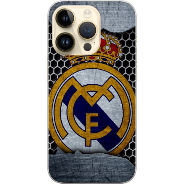 Apple iPhone 15 Pro Läpinäkyvä kuori Real Madrid