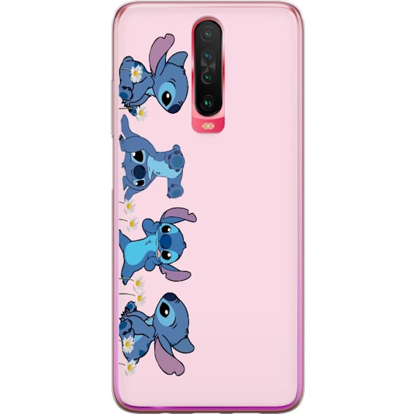 Xiaomi Redmi K30 Läpinäkyvä kuori  Stitch Nauru & Leikki