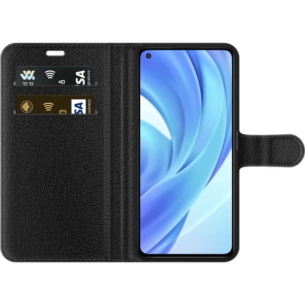Kompatibel Tegnebogsetui til Xiaomi Mi 11 Lite Rymdsoldat Med Rosor sort