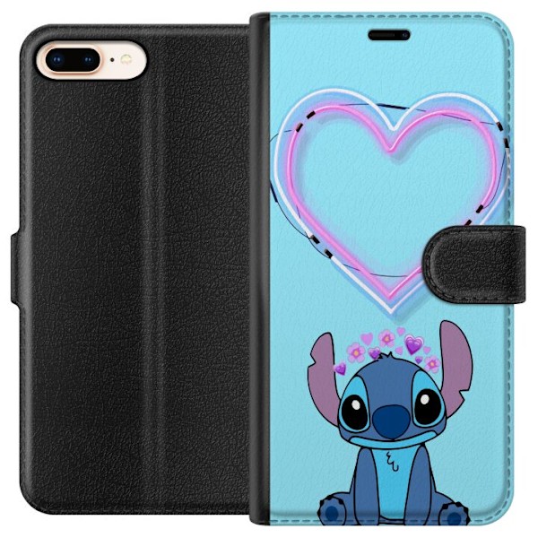 Apple iPhone 7 Plus Lompakkokotelo Sydän Pistos