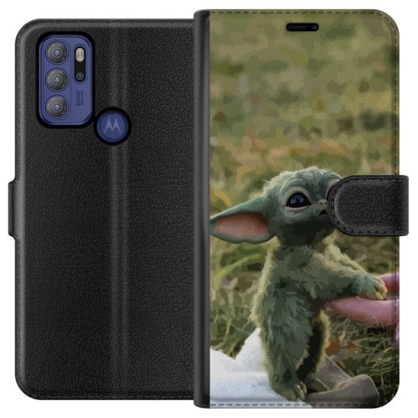 Motorola Moto G60S Tegnebogsetui Yoda