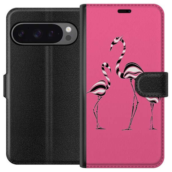 Google Pixel 9 Pro XL Lompakkokotelo Flamingo