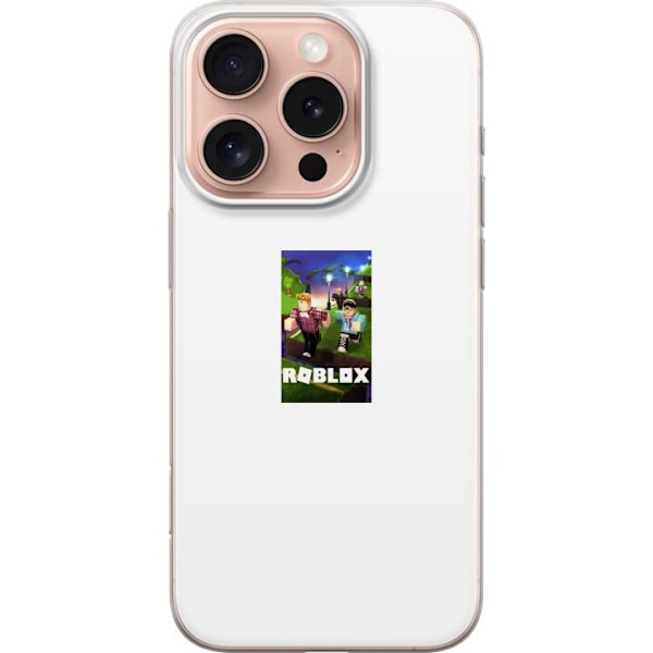 Apple iPhone 16 Pro Gennemsigtig cover Roblox