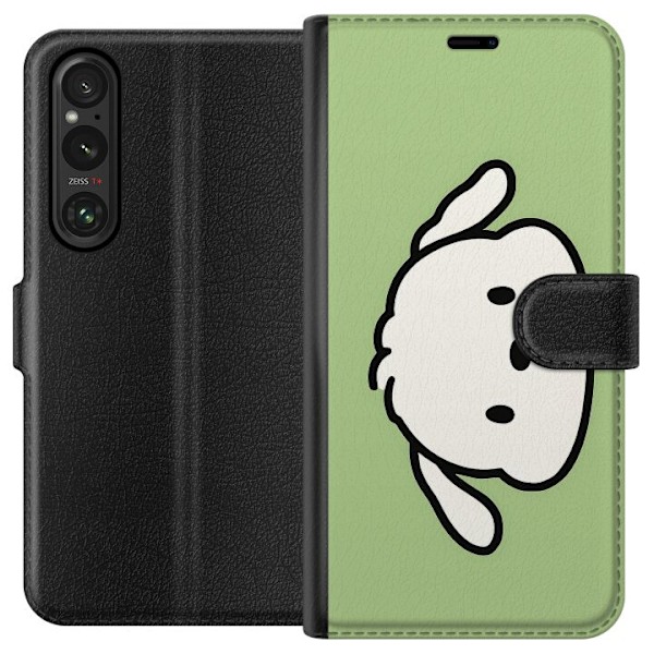 Sony Xperia 1 V Lompakkokotelo Snoopy Flip