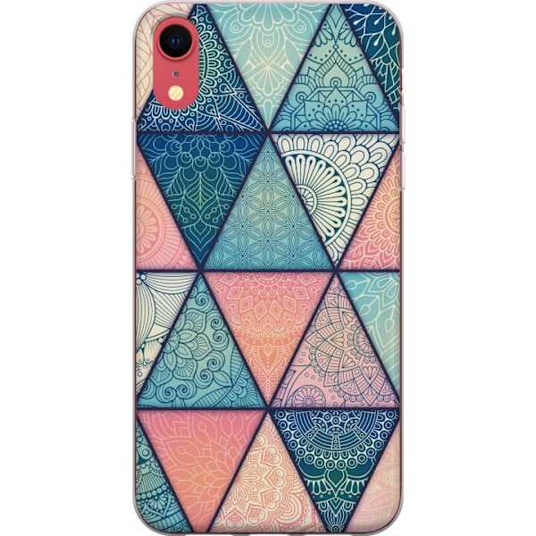 Apple iPhone XR Deksel / Mobildeksel - Mandala Triangler