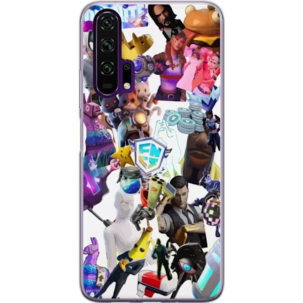 Honor 20 Pro  Gennemsigtig cover Fortnite