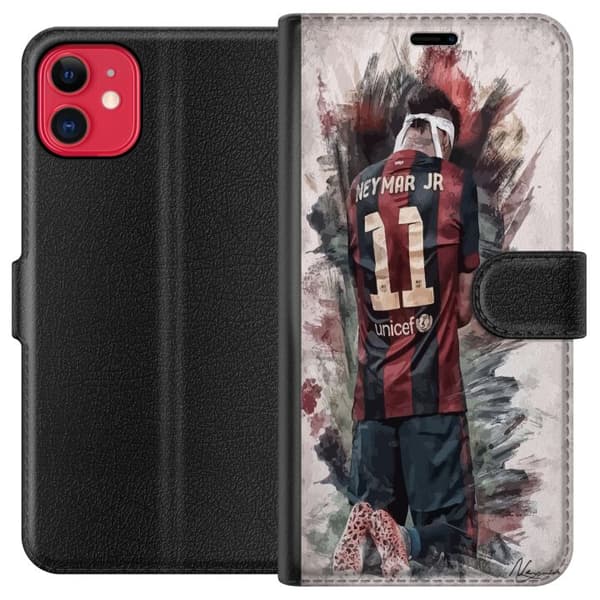 Kompatibel Tegnebogsetui til Apple iPhone 11 Neymar