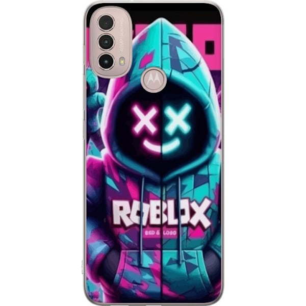 Motorola Moto E40 Genomskinligt Skal Roblox | Marshmello