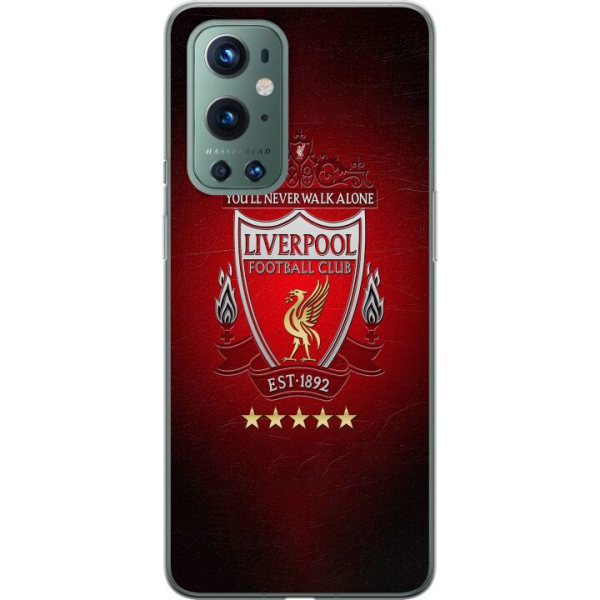 OnePlus 9 Pro Genomskinligt Skal YNWA Liverpool