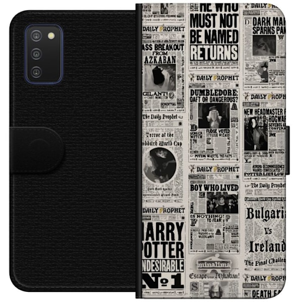 Samsung Galaxy A03s Tegnebogsetui Harry Potter Magasin