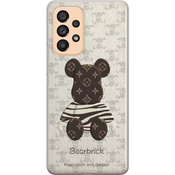 Kompatibelt Mobildeksel til Samsung Galaxy A53 5G Bearbrick Design Lekefigur Samlerobjekt