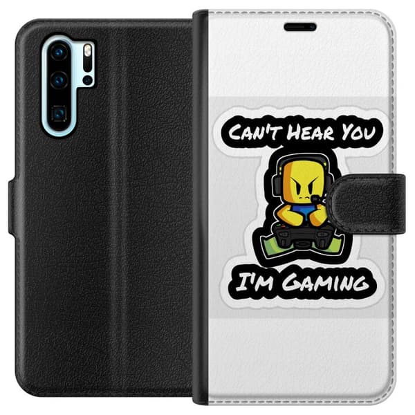 Kompatibel Tegnebogsetui til Huawei P30 Pro Roblox Spil