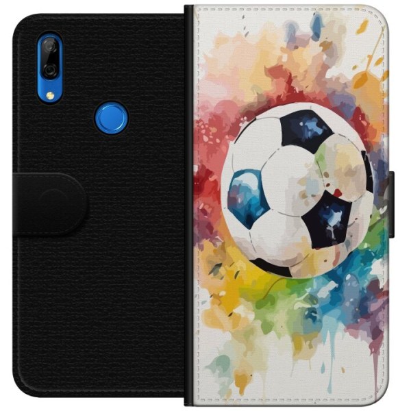Huawei P Smart Z Tegnebogsetui Fodbold
