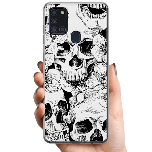 Samsung Galaxy A21s TPU Mobildeksel skalle