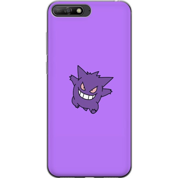 Huawei Y6 (2018) Genomskinligt Skal Gengar Pokémon