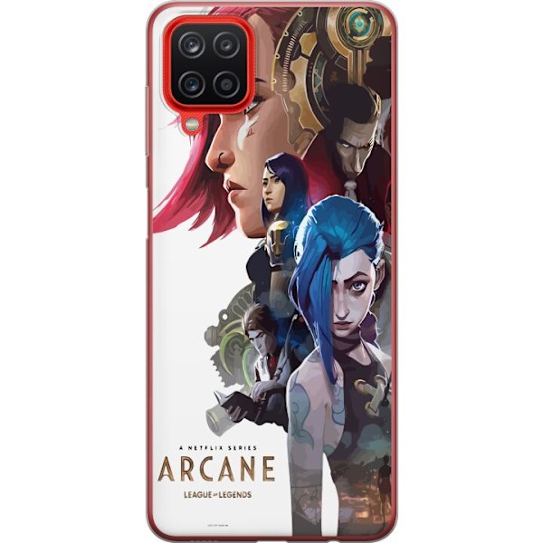 Samsung Galaxy A12 Genomskinligt Skal Arcane, League of Legend