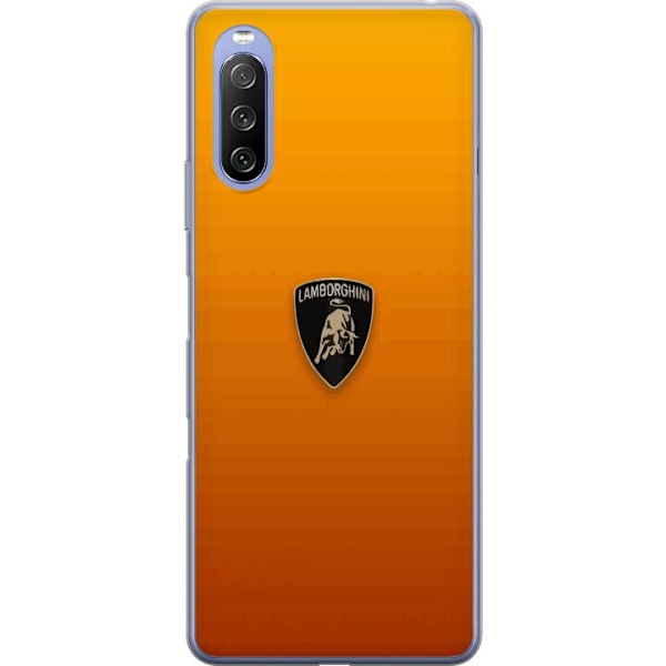 Sony Xperia 10 III Lite Gennemsigtig cover Lamborghini