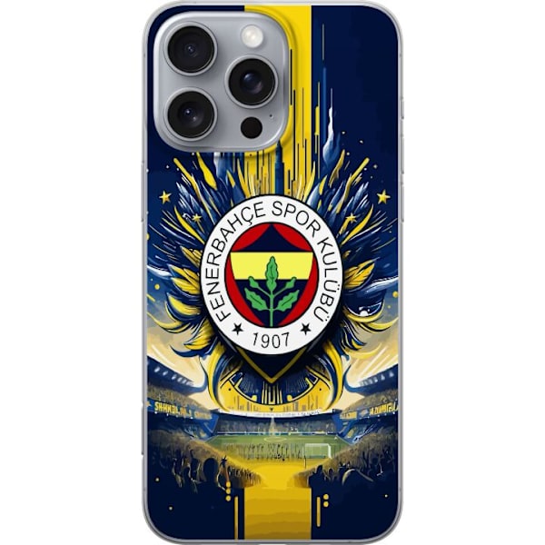 Apple iPhone 16 Pro Max Genomskinligt Skal Fenerbahçe SK