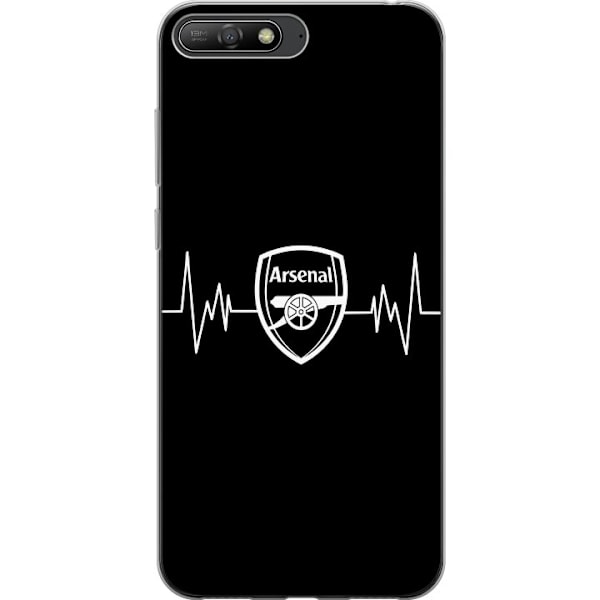 Huawei Y6 (2018) Genomskinligt Skal Arsenal