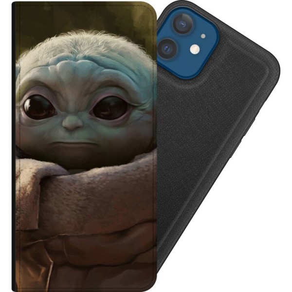 Apple iPhone 12  Lommeboketui Baby Yoda