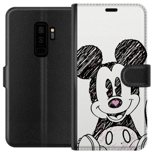 Kompatibel Tegnebogsetui til Samsung Galaxy S9+ Herr Gris
