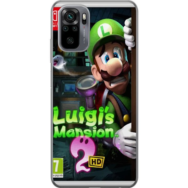 Xiaomi Redmi Note 10 Läpinäkyvä kuori Luigi