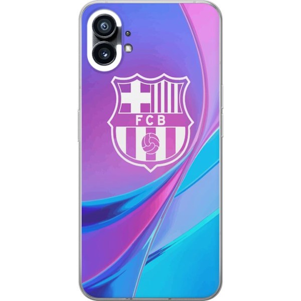 Nothing Phone (1) Läpinäkyvä kuori FC Barcelona