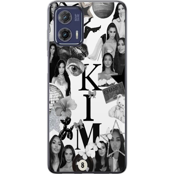 Motorola Moto G73 Gennemsigtig cover Kim Kardashian – Aesthe