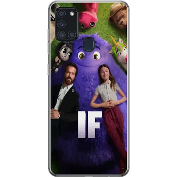 Samsung Galaxy A21s Genomskinligt Skal IF: Låtsaskompisar