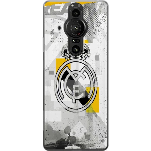 Sony Xperia Pro-I Gennemsigtig cover Real Madrid